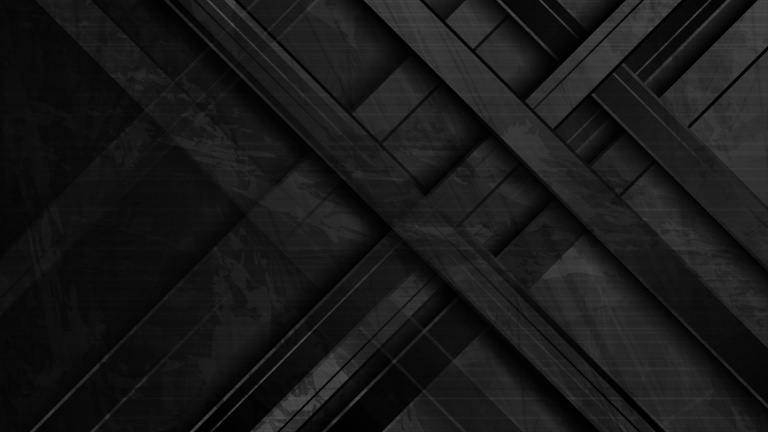 Black Geometric Stripes Abstract Tech Grunge Design